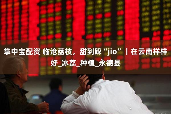 掌中宝配资 临沧荔枝,甜到跺“jio”丨在云南样样好_冰荔_种植_永德县